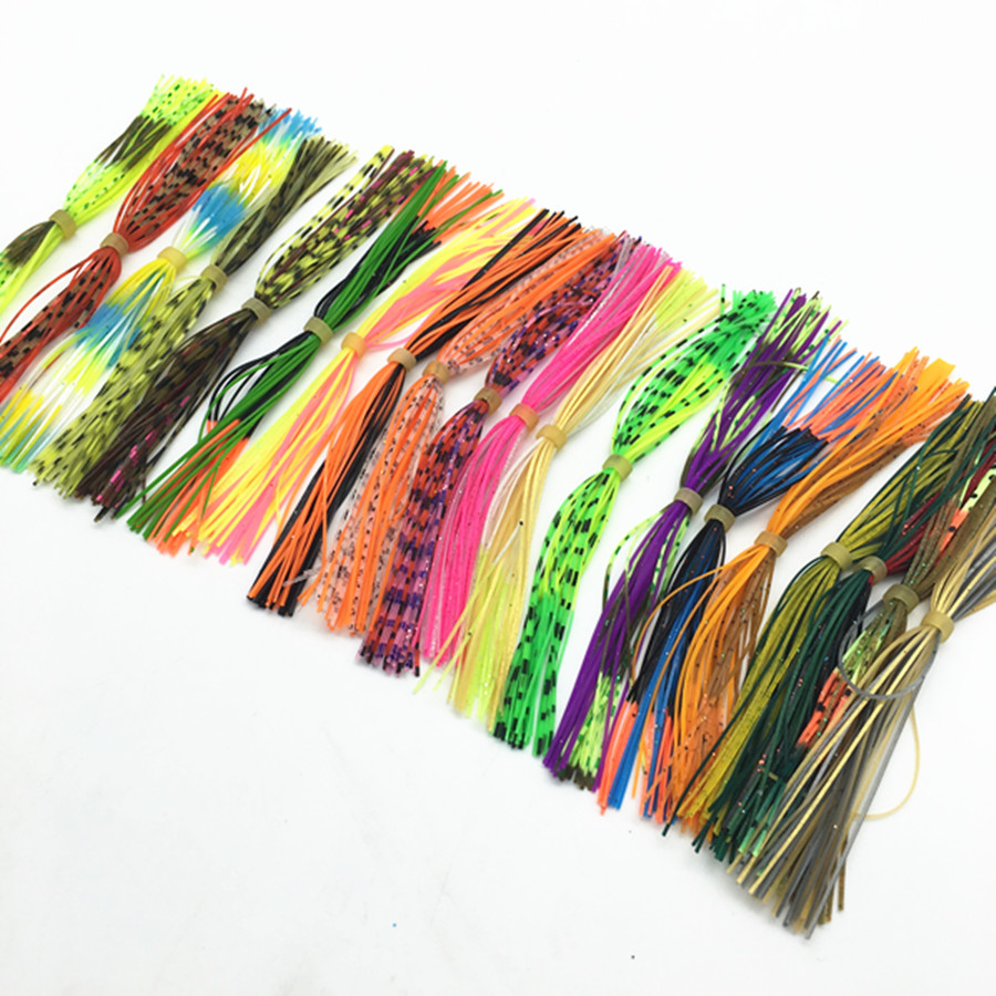 Fishing Lure Buzzbait - 25Bundles*Fishing Fly Tying Accessories Squid Rubber