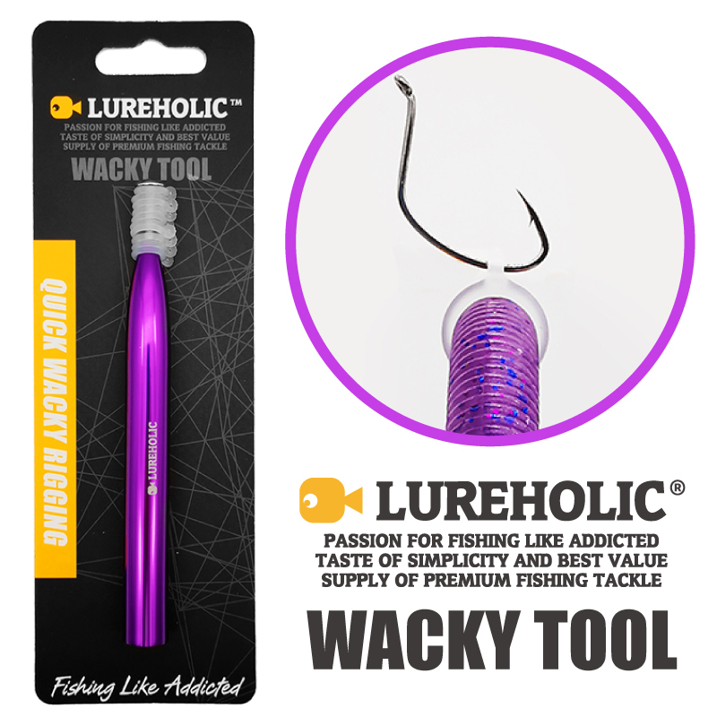 LUREHOLIC 8mm 12mm Wacky Tool  - огляд і ціна Fishing Lure Making Kit