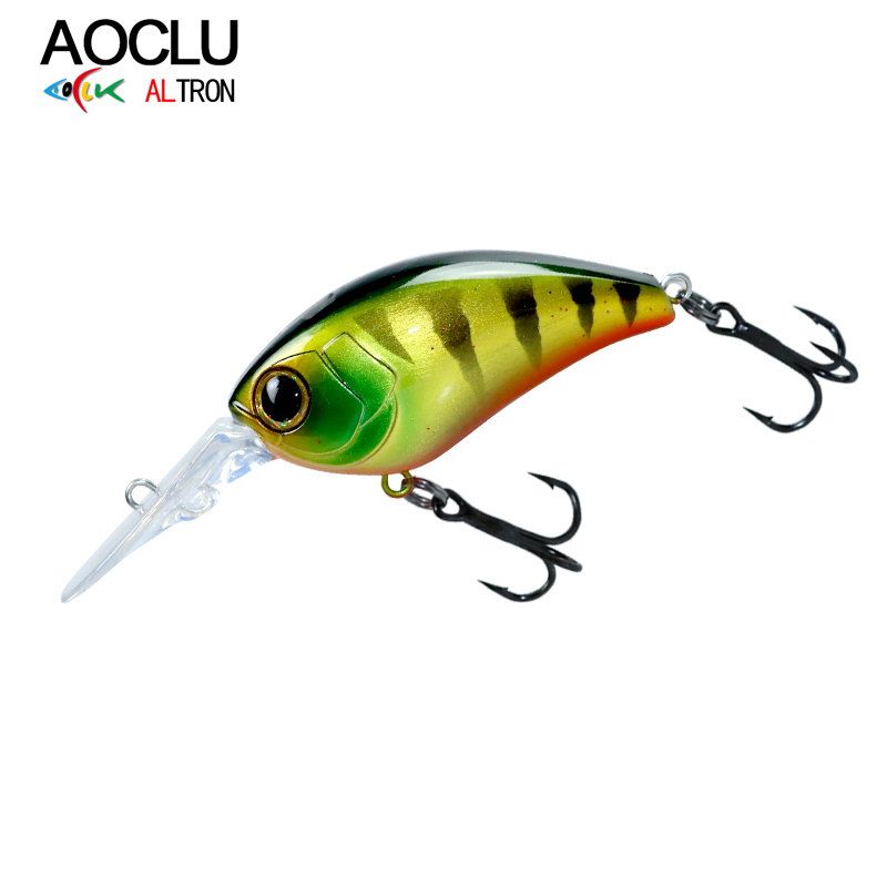 AOCLU Floating Minnow 50mm 10g - огляд і ціна Fishing Lure Crankbait