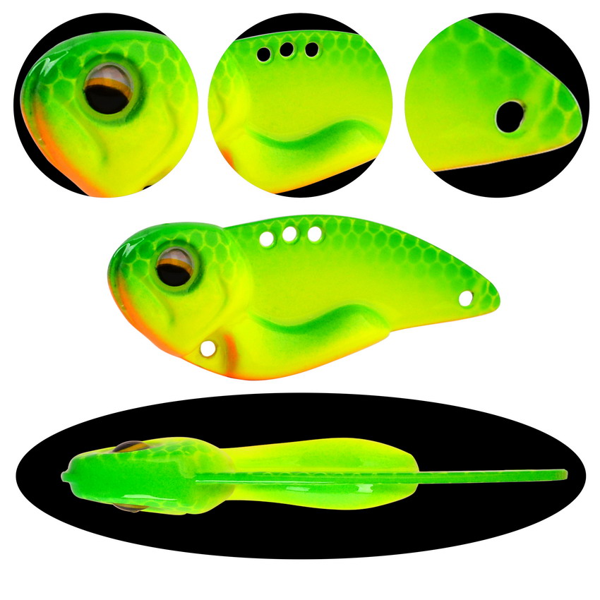 6pcs Metal VIB Fishing Lures 7 - огляд і ціна Fishing Lure Blade Bait