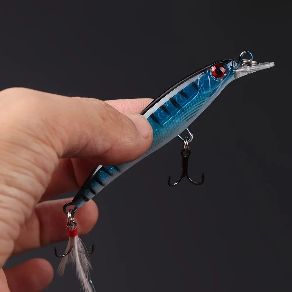 Laser 3D Eyes Bionic Minnow Fi - огляд і ціна Fishing Lure Box