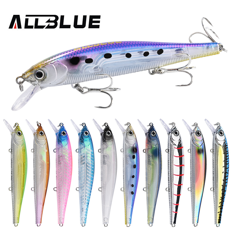 ALLBLUE 3D Jerkbait Wobbler Fi - огляд і ціна Fishing Lure Jerkbait