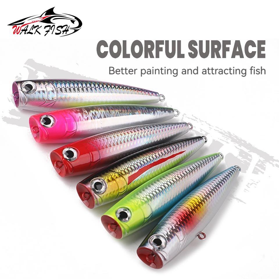WALK FISH 1Pcs 110mm 25g Float - огляд і ціна Fishing Lure Popper