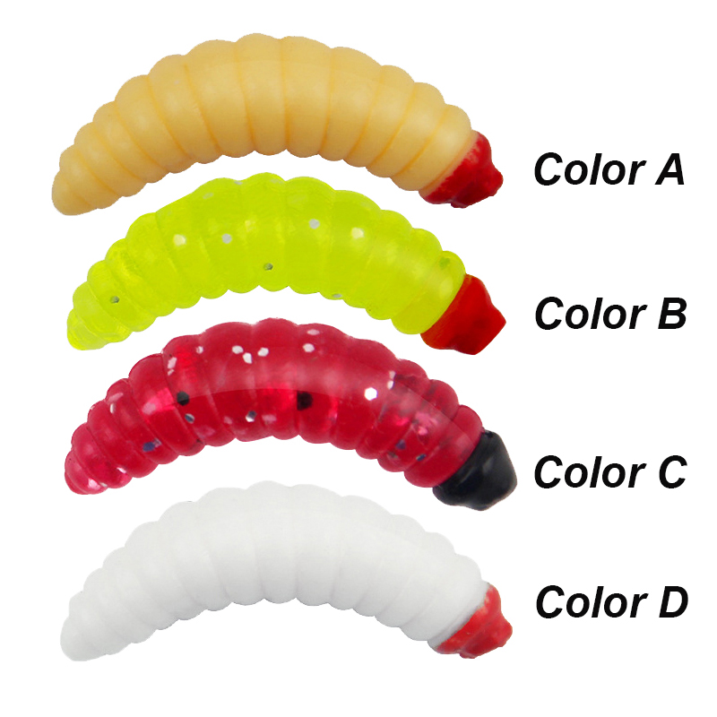 WESTBASS 20/50PCS Soft Larva S - огляд і ціна Fishing Lure Soft Plastic