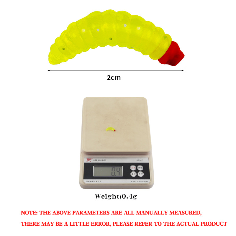 WESTBASS 20/50PCS Soft Larva S - огляд і ціна Fishing Lure Soft Plastic