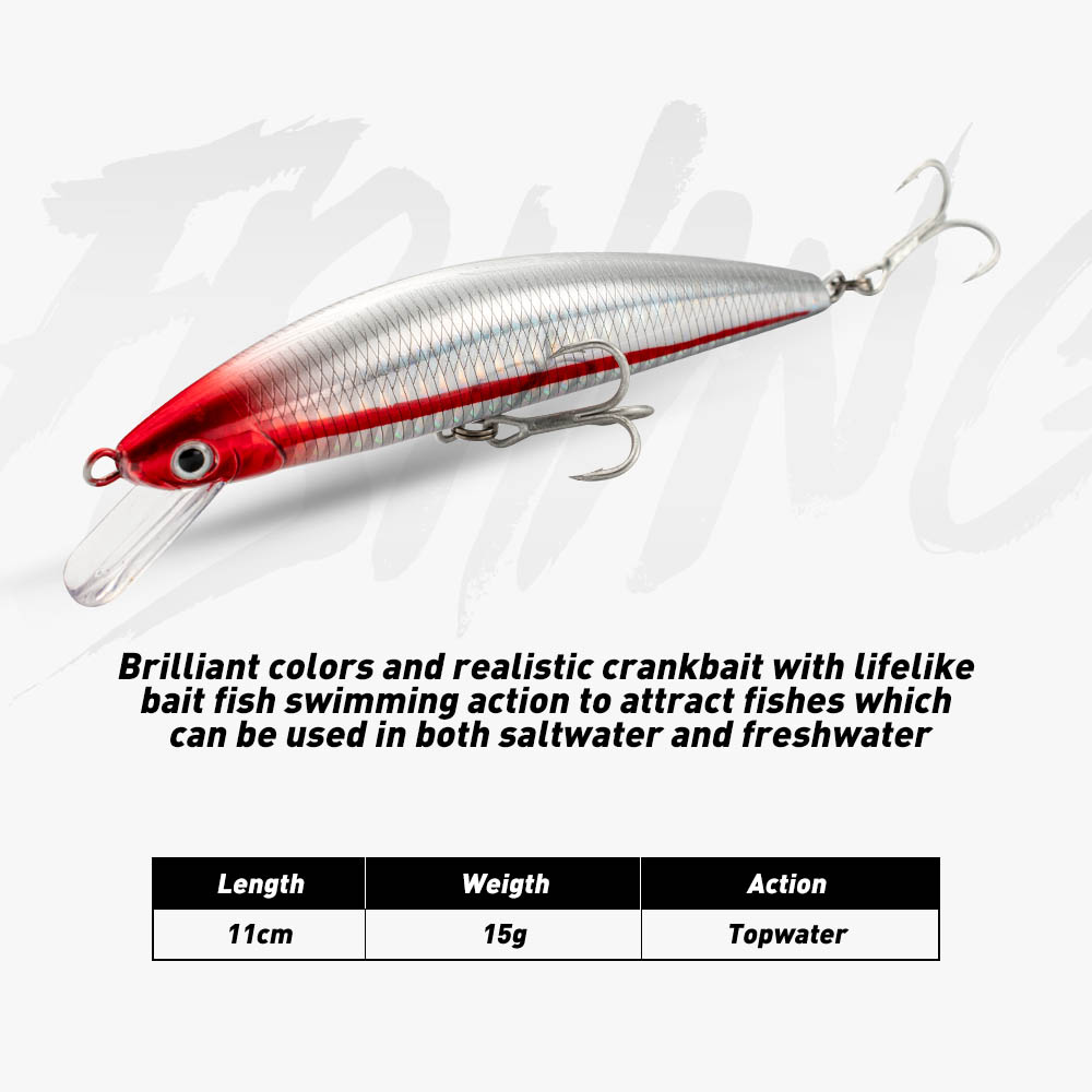 Fishing Lure Sinking Minnow 13 - огляд і ціна Fishing Lure Jerkbait