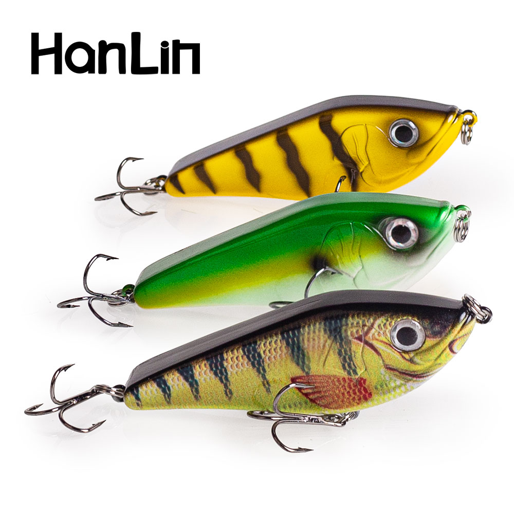 80mm/15.5g Muskies Jerkbait Pi - огляд і ціна Fishing Lure Jerkbait