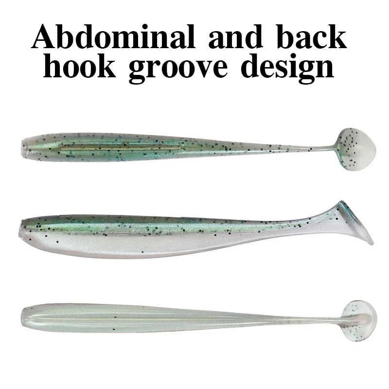 TSURINOYA NEW SIZE 100mm 120mm - огляд і ціна Fishing Lure Soft Plastic