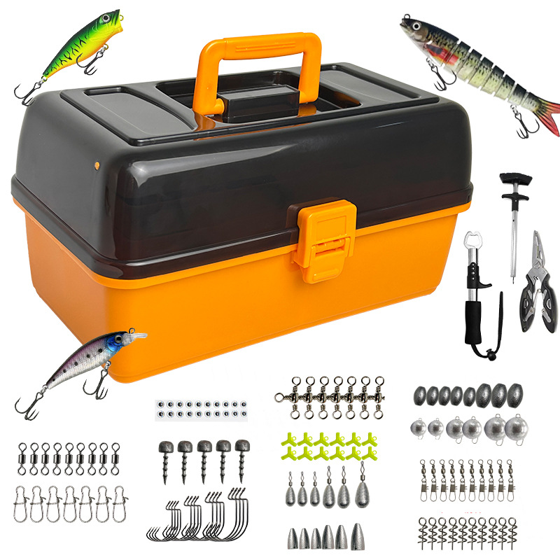 Large Four-Layer Outdoor Fishi - огляд і ціна Fishing Lure Box