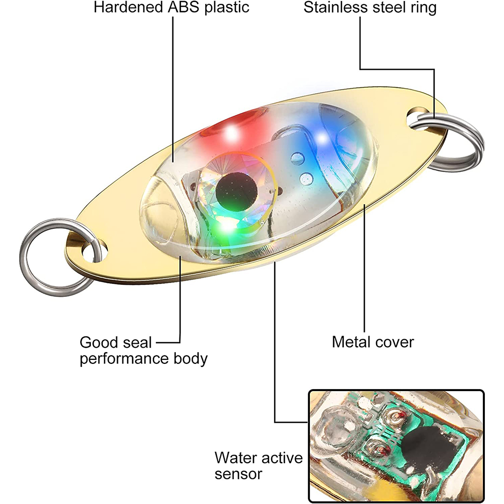 PRO BEROS LED Fishing Deep Dro - огляд і ціна Fishing Lure Spoon