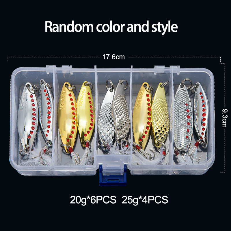 Metal Spoon Spinner Fishing Lu - огляд і ціна Fishing Lure Crankbait
