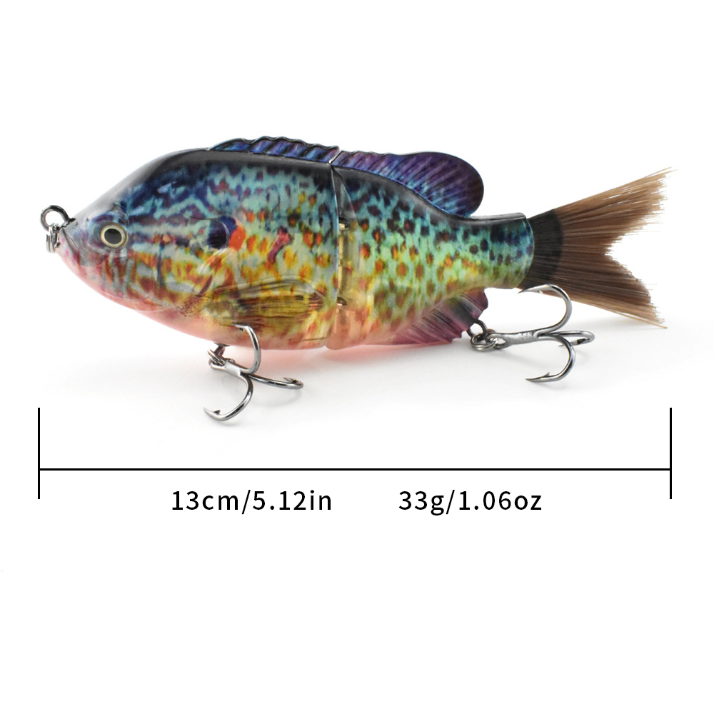 13Cm/33G Bionic Two-Section Ha - огляд і ціна Fishing Lure Popper