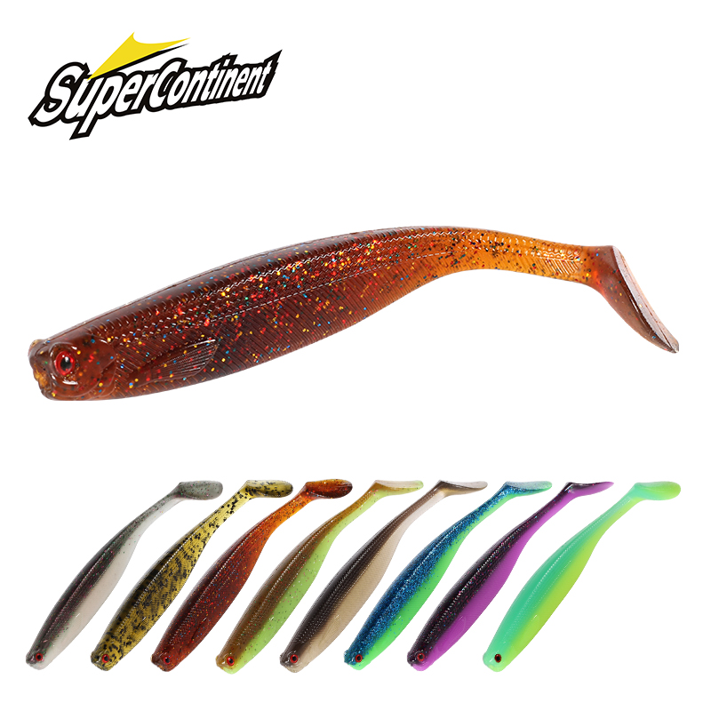 2022 Supercontinent ShadTeez 5 - огляд і ціна Fishing Lure Soft Plastic