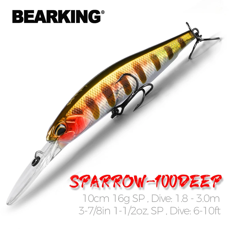 BEARKING 10cm 16g Super Magnet - огляд і ціна Fishing Lure Jerkbait