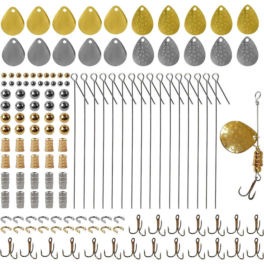 140Pcs Fishing Lures Making Ki - огляд і ціна Fishing Lure Blade Bait