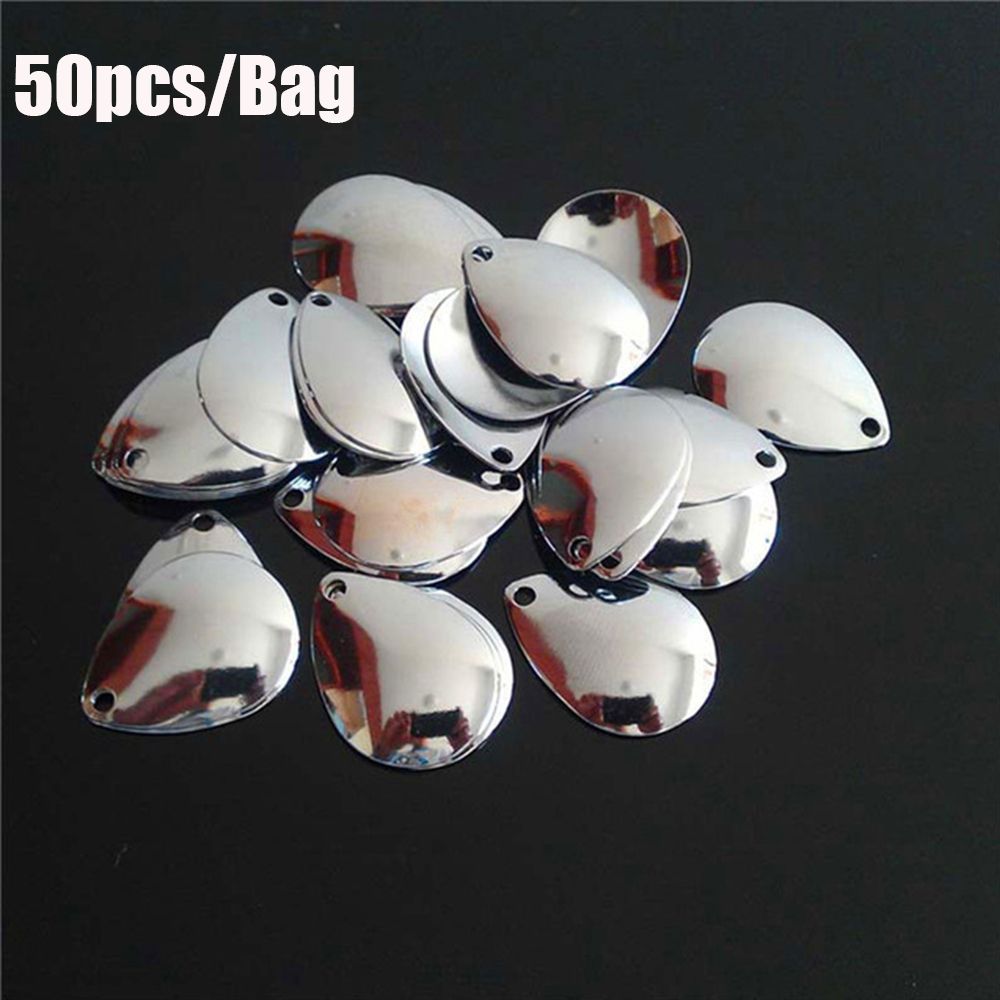 50pcs Rotate Sequin Smooth Nic - огляд і ціна Fishing Lure Spoon