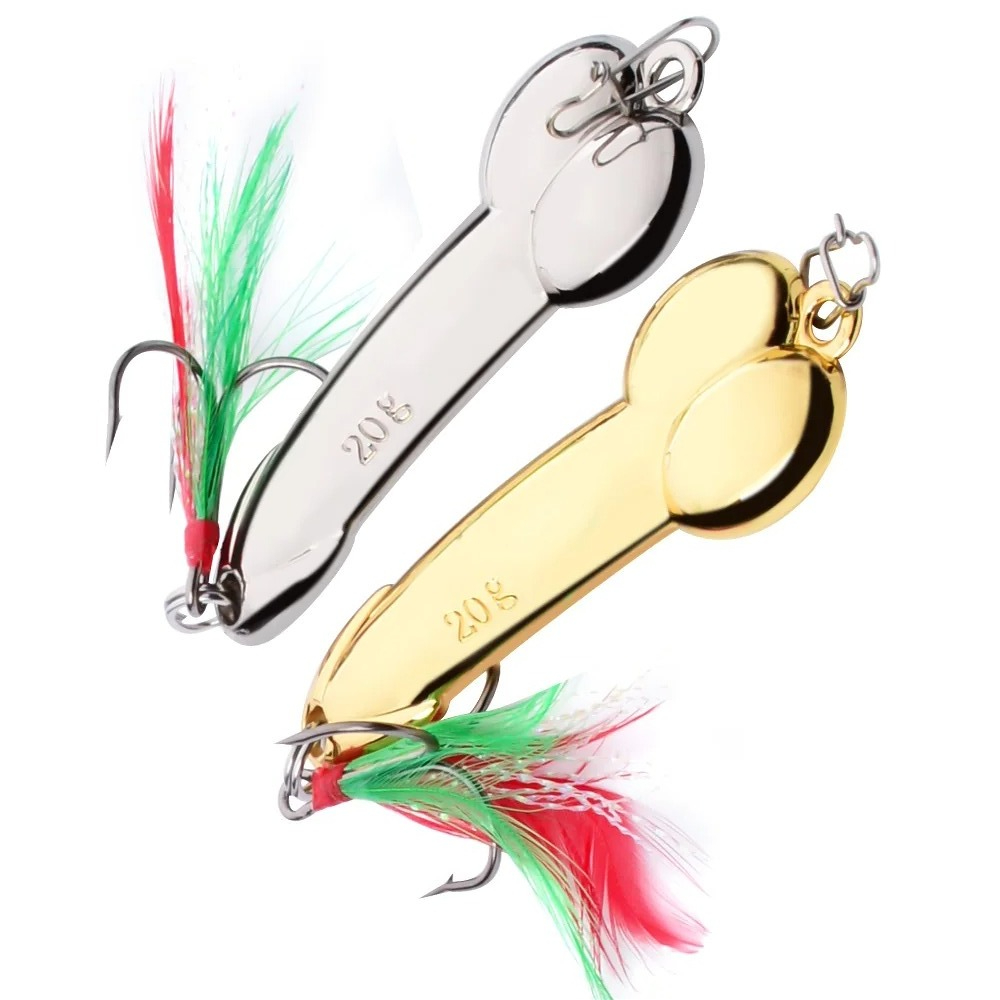 Metal Spoon Penis Shape Fishin - огляд і ціна Fishing Lure Spoon