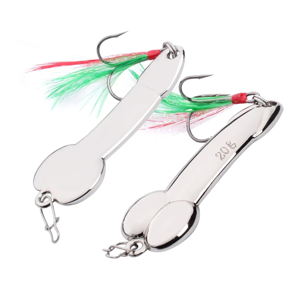 Metal Spoon Penis Shape Fishin - огляд і ціна Fishing Lure Spoon