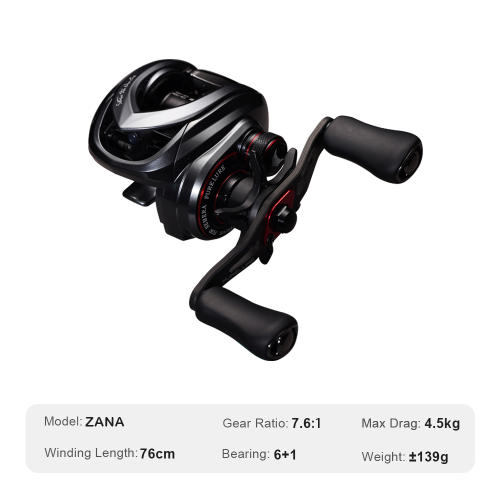 PURELURE ZANA 139g Aluminum Al - огляд і ціна Daiwa Reel Fuego
