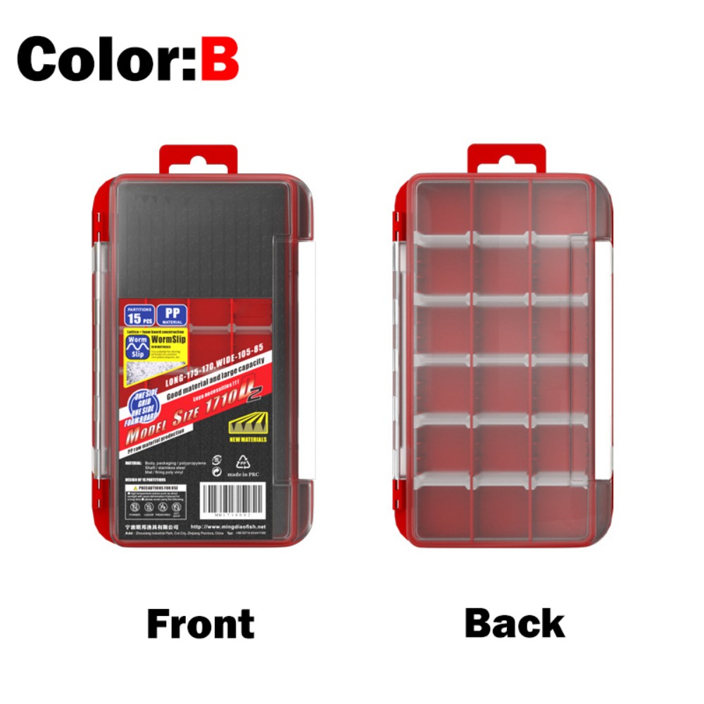 Fishing Tackle 2 Layer Fishhoo - огляд і ціна Fishing Lure Box