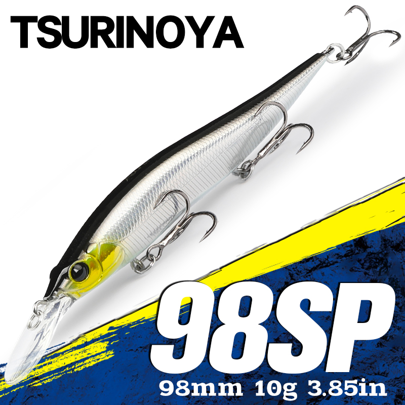 TSURINOYA  Suspending Minnow J - огляд і ціна Fishing Lure Jerkbait