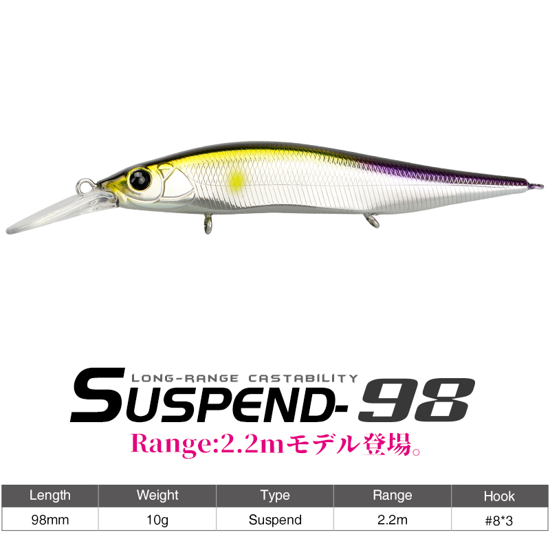 TSURINOYA  Suspending Minnow J - огляд і ціна Fishing Lure Jerkbait