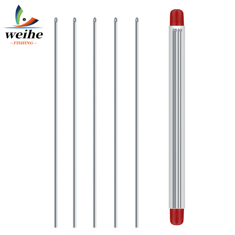 WEIHE 5pcs Earthworm Air Needl - огляд і ціна Fishing Lure Making Kit