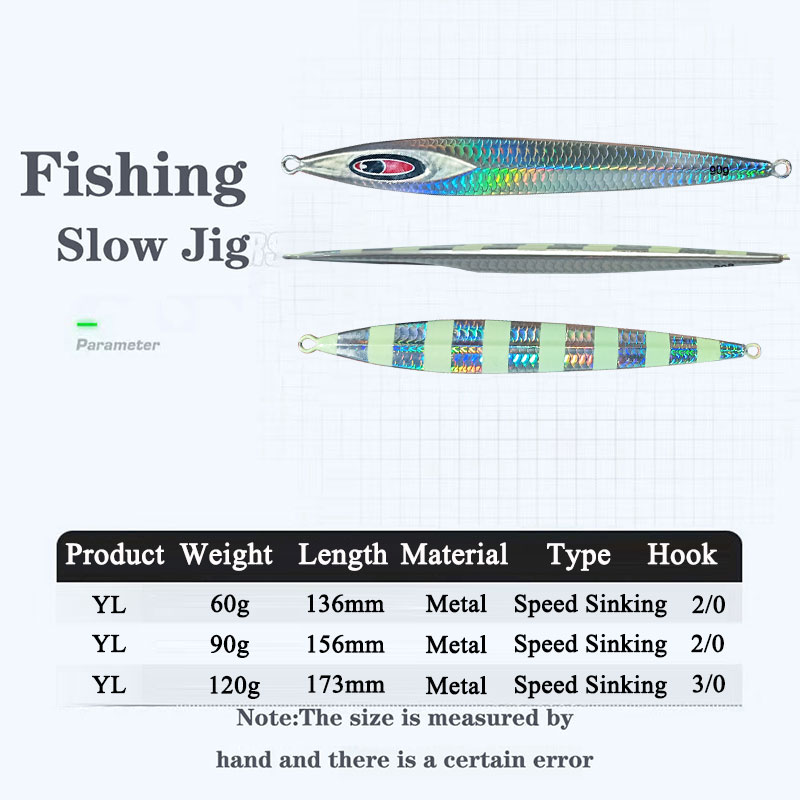Long Blade Pesca Fast Jig Vert - огляд і ціна Fishing Lure Blade Bait