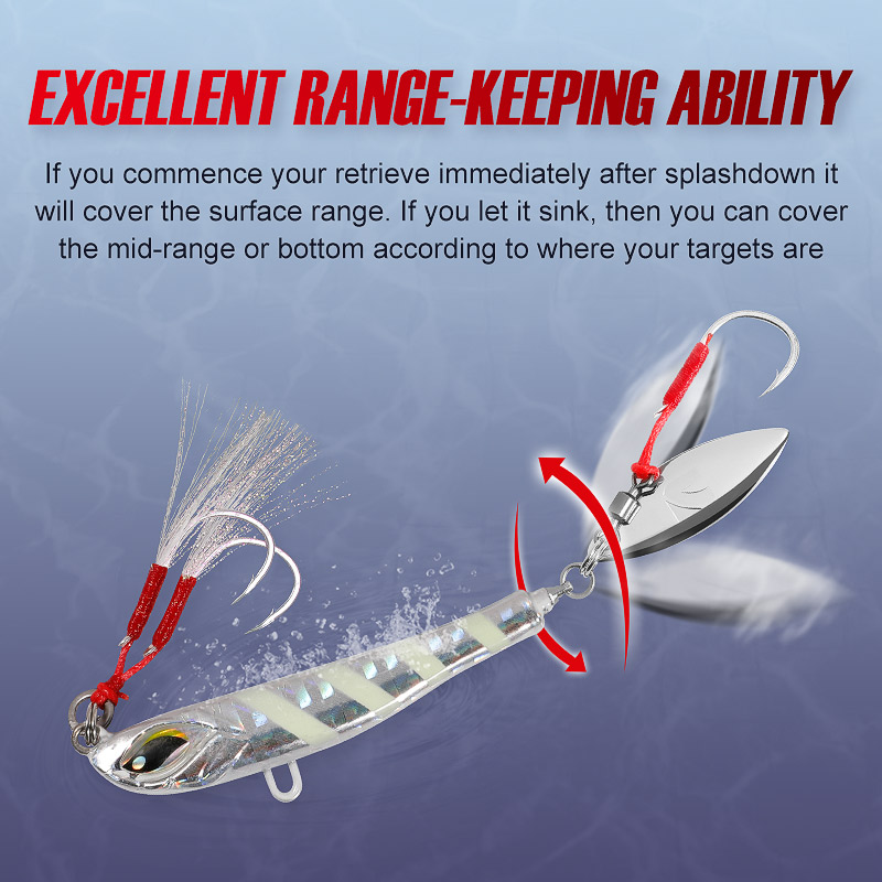 Noeby Blade Jig Lure 21g 28g 4 - огляд і ціна Fishing Lure Blade Bait
