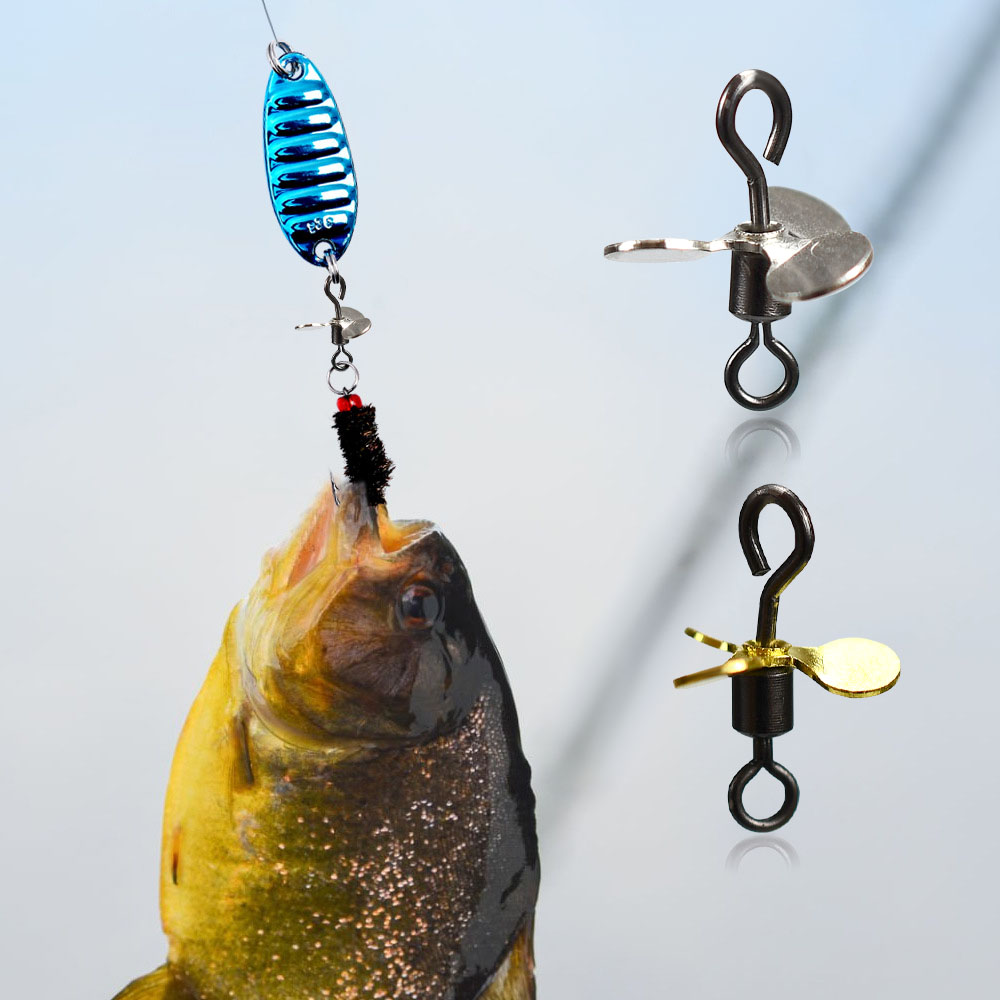 20Pcs Spiral Blade Fishing Pro - огляд і ціна Fishing Lure Blade Bait