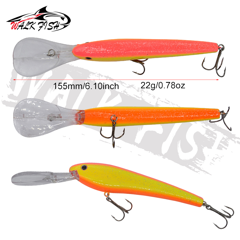 WALK FISH 1PCS Minnow Fishing  - огляд і ціна Fishing Lure Crankbait