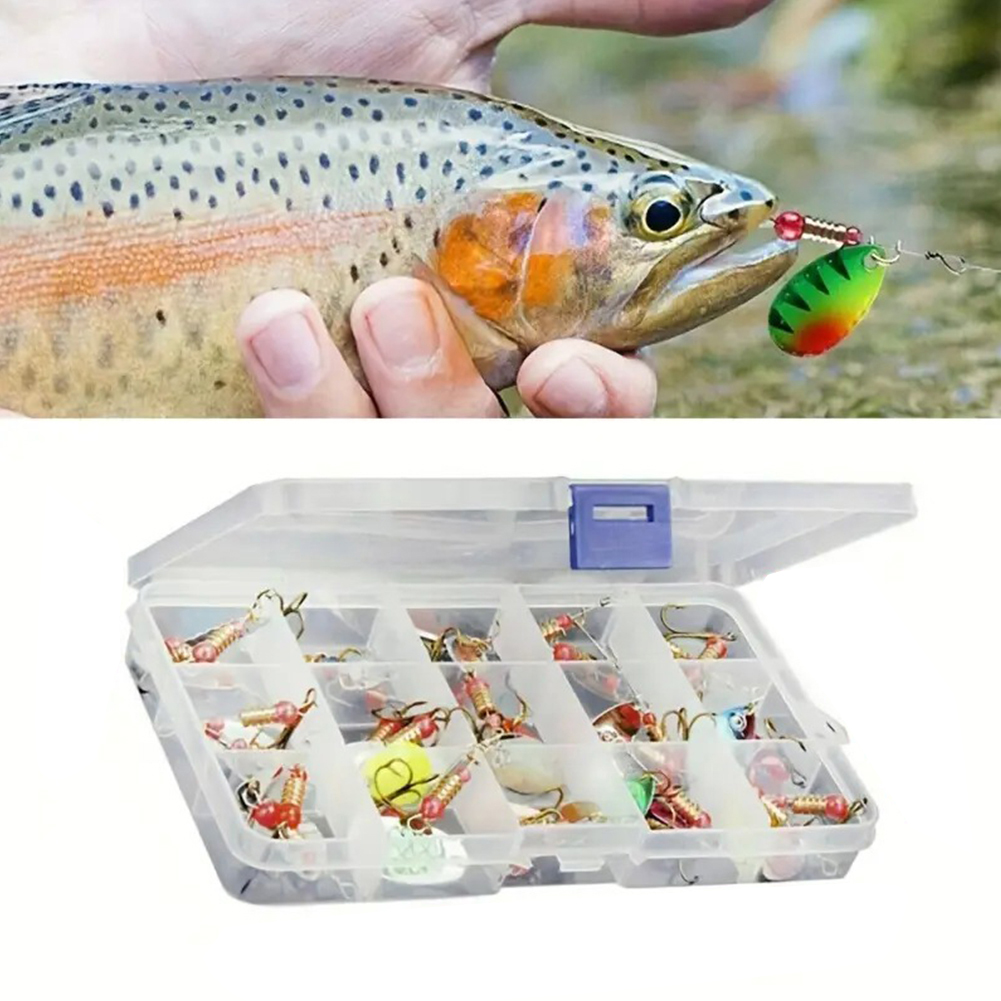 30pcs Metal Spoon Spinner Fish - огляд і ціна Fishing Lure Spoon