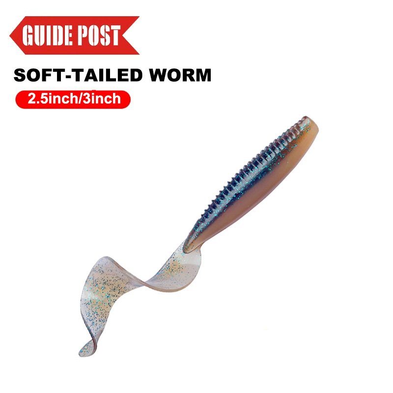 GUIDE POST 2.0/2.5/3.0inch Sof - огляд і ціна Fishing Lure Soft Plastic