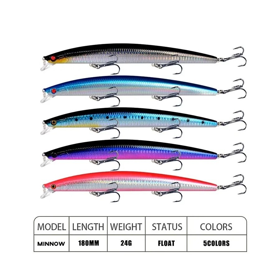 Laser Minnow Fishing Lure 18cm - огляд і ціна Fishing Lure Crankbait