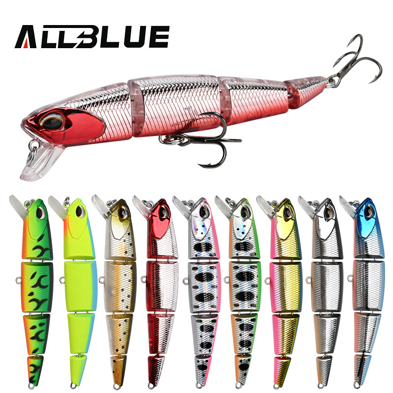 ALLBLUE Professional Jointed S - огляд і ціна Fishing Lure Jerkbait