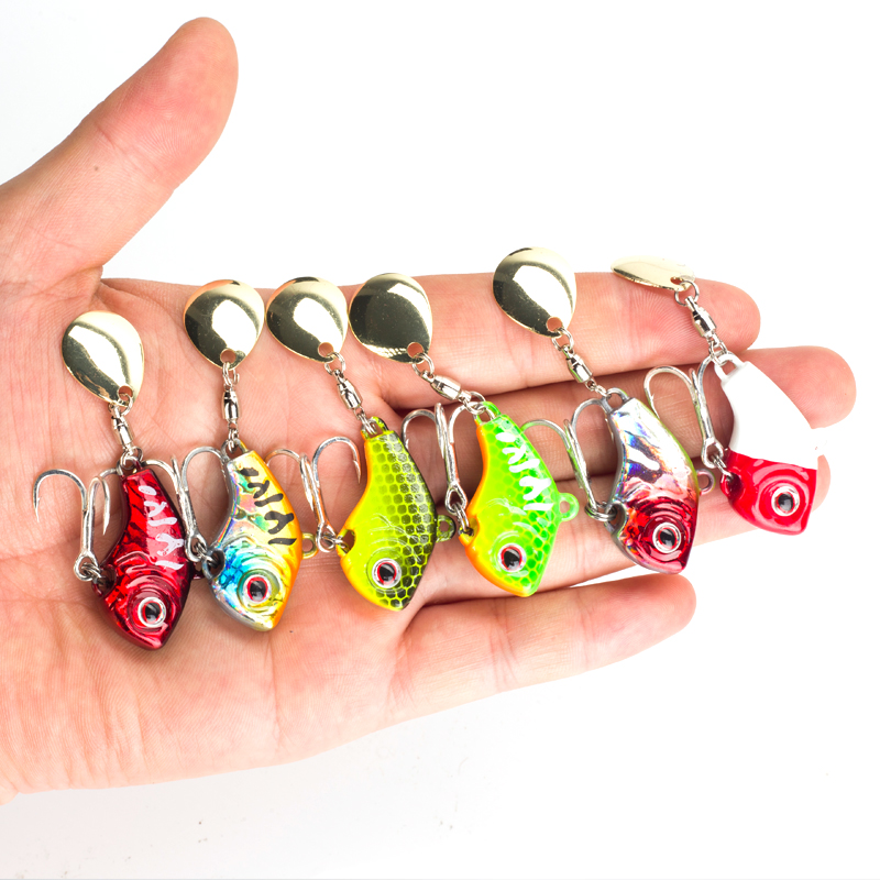 6PC 5g/7g/10g/14g/20g Rotating - огляд і ціна Fishing Lure Crankbait